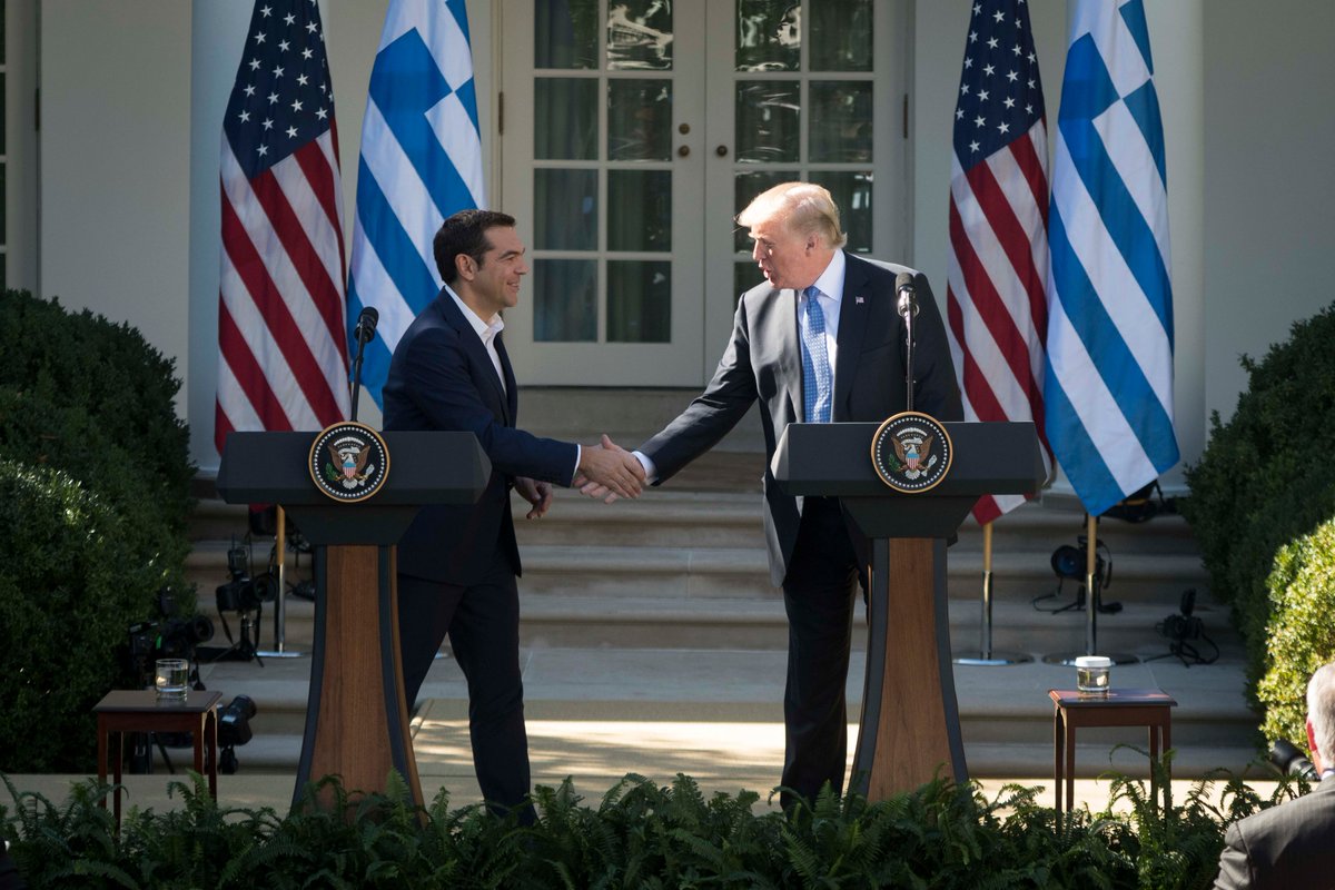 De Morgen: «Ο Ντ. Tραμπ επαναβεβαιώνει την αμερικανική επιθυμία για ελάφρυνση του ελληνικού χρέους»