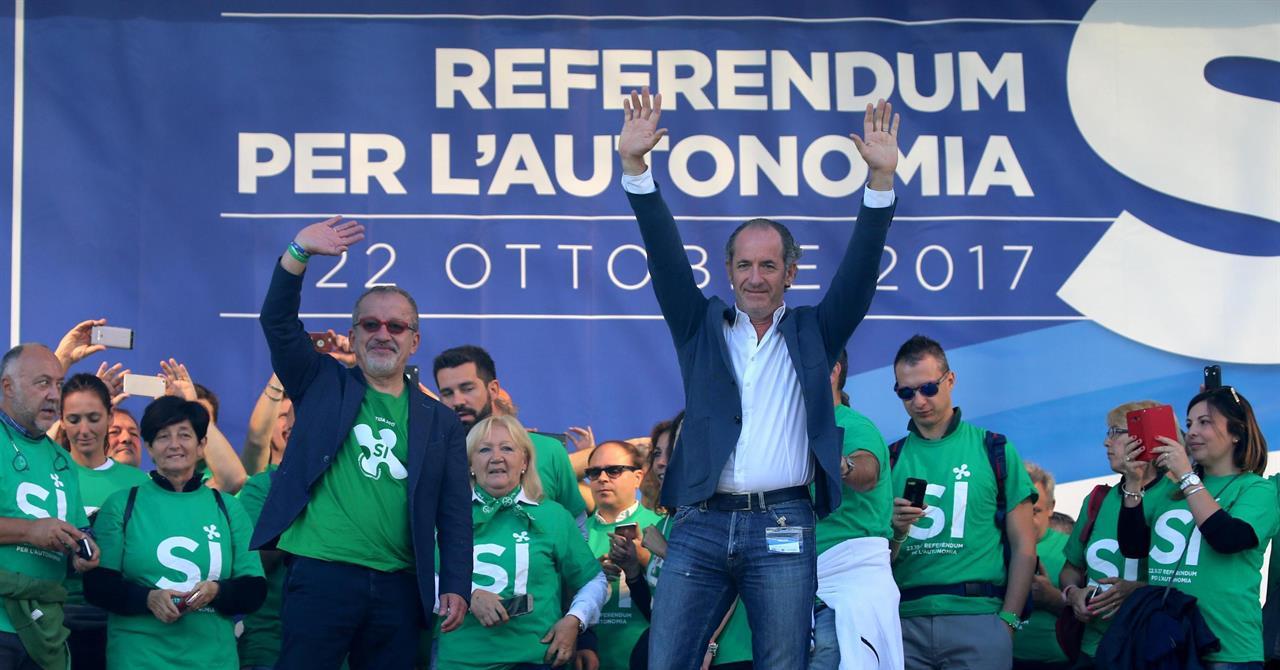 Ιταλία: Δίχως μεγάλη προσέλευση το δημοψήφισμα για την αυτονομία Βένετο και Λομβαρδίας