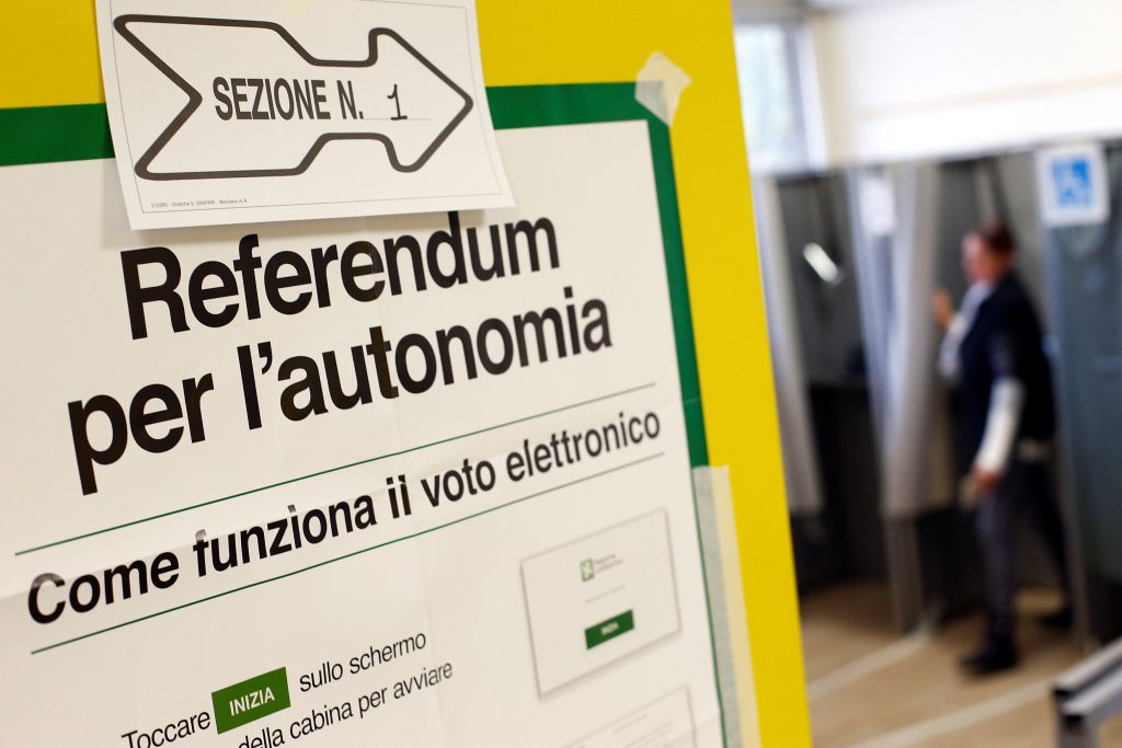 Διάλογος Ρώμης με Βένετο και Λομβαρδία μετά το δημοψήφισμα περί ανεξαρτησίας – Φόβοι για μια νέα Καταλονία (βίντεο)