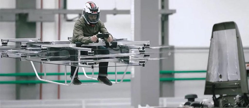 Βίντεο: Στο στάδιο των δοκιμών ιπτάμενη μοτοσικλέτα από την … Kalashnikov
