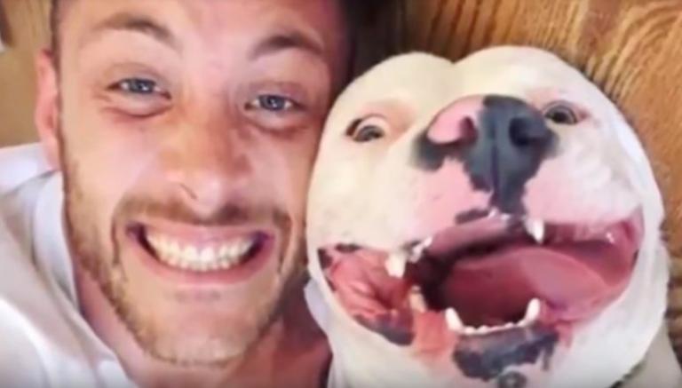 Ανέβασε φωτογραφία με τον σκύλο του στο Facebook και κάποιος κάλεσε την Αστυνομία – Δείτε γιατί (βίντεο)