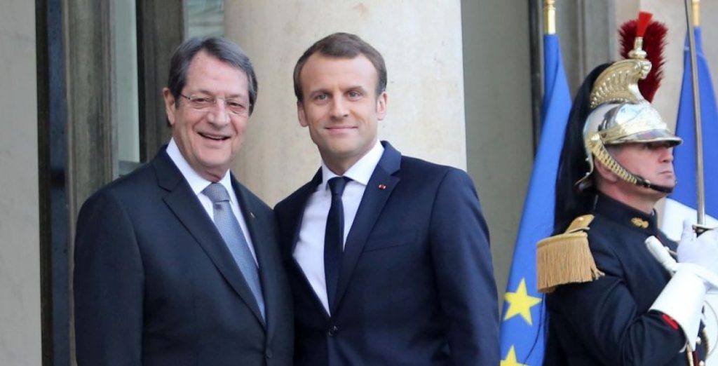 Συνάντηση Ν.Αναστασιάδη και Ε.Μακρόν στο Παρίσι – «Συμμαχία» Γαλλίας και Κύπρου