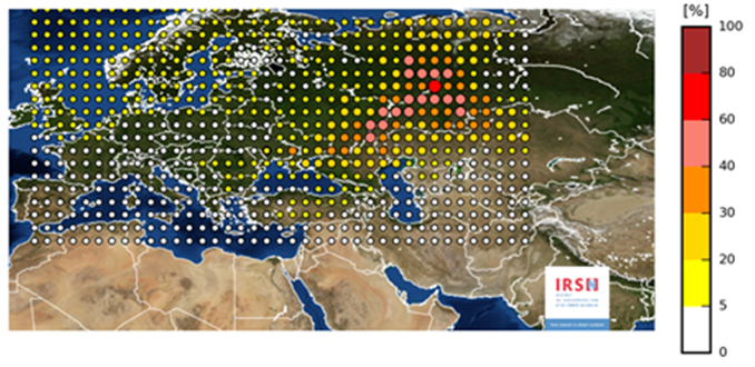 Ποιες χώρες και πόσο επηρέασε η ραδιενέργεια που ανιχνεύτηκε και στην Ελλάδα (χάρτης)