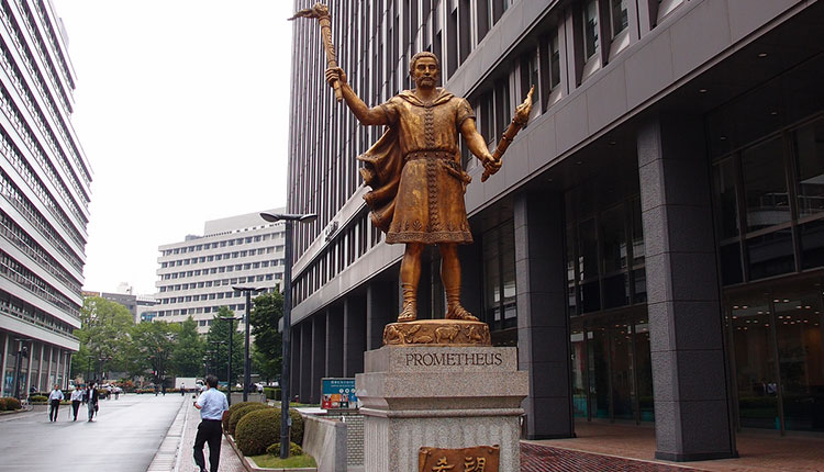 Άγαλμα του Προμηθέα στην Ιαπωνία ενώ στην Ελλάδα είμαστε ξενομανείς!