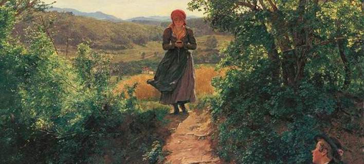 Πίνακας του 1860… δείχνει γυναίκα να κρατά… iPhone;;;