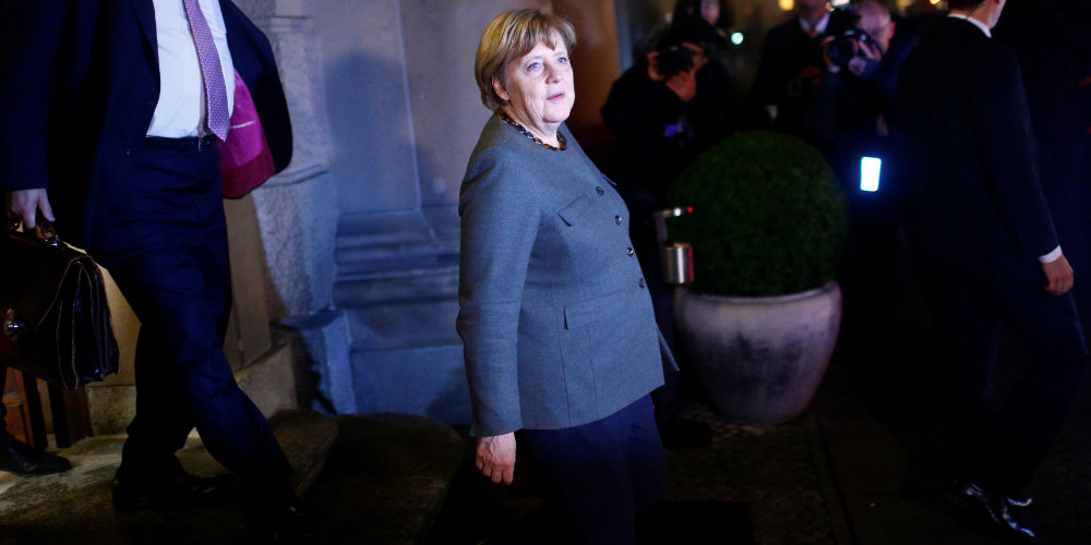 «Μύλος» η πολιτική ζωή της Γερμανίας: Νέες κάλπες παρά κυβέρνηση μειοψηφίας προτιμά η Ά. Μέρκελ