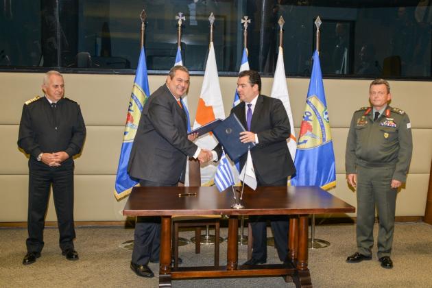 Αεράμυνα και εκπαίδευση σε UAV στο Μνημόνιο Αμυντικής Συνεργασίας Ελλάδας-Κύπρου