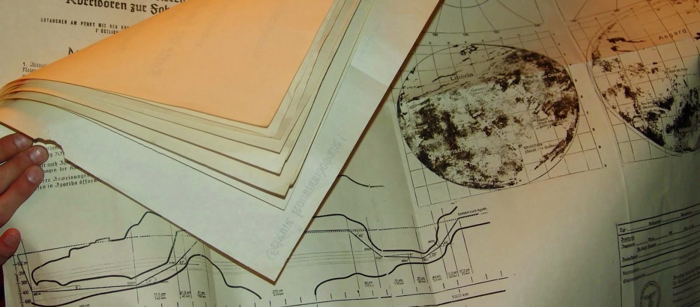 Οι χάρτες του Γ’ Ράιχ από το… εσωτερικό της Γης! – Μύθος ή αλήθεια η ιστορία του «Κοίλου» πλανήτη; (βίντεο)