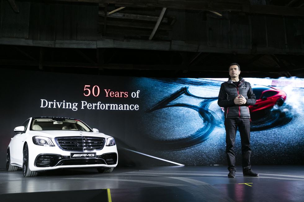 Συνεργασία Mercedes-Benz Κορέας και  Samsung C & T για τα 50 χρόνια της  AMG