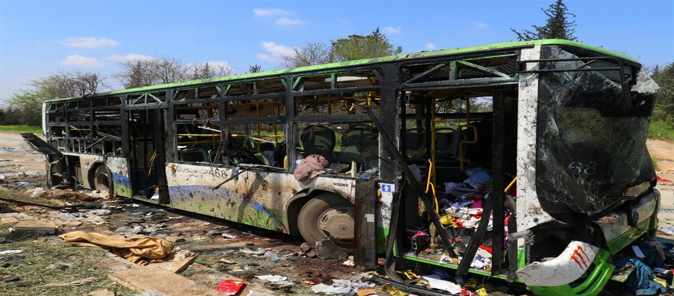 Συρία: Έκρηξη βόμβας σε λεωφορείο – Άγνωστος ο αριθμός των θυμάτων