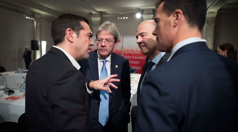 Συνάντηση Τσίπρα με Μέρκελ, Γιούνκερ με το ενδιαφέρον να στρέφεται στην ευρωπαϊκή πολιτική του προσφυγικού (φωτό)