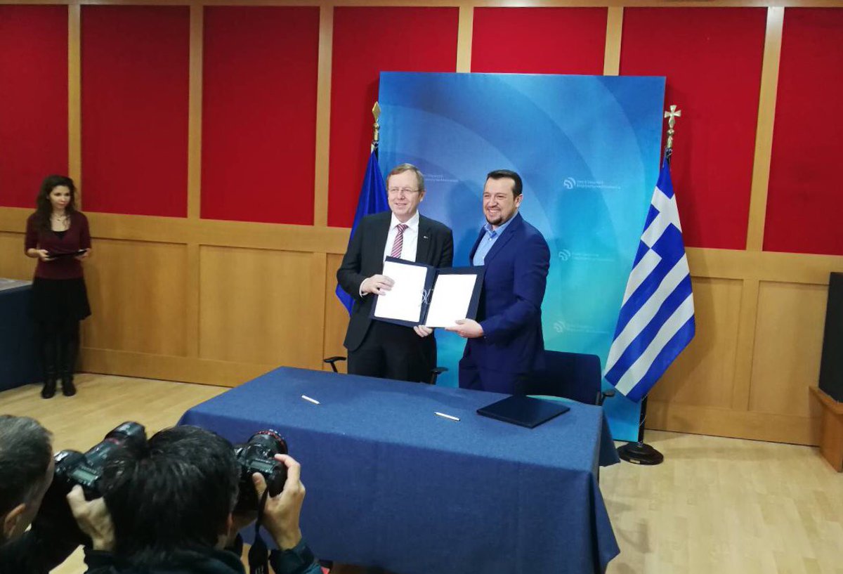 Μνημόνιο συνεργασίας Ελλάδος και ESA υπέγραψε ο Ν. Παππάς