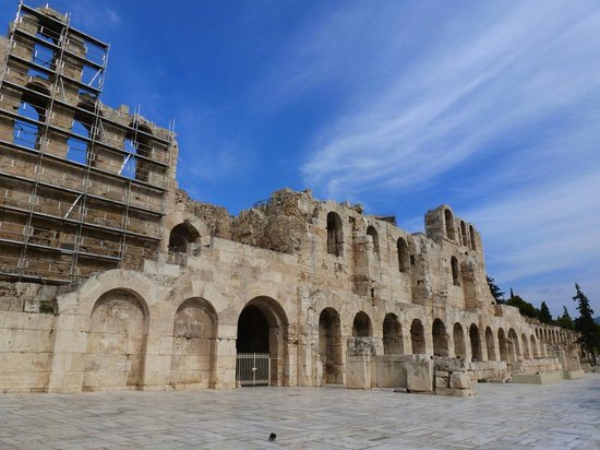 Αποκαταστάθηκαν στο Ηρώδειο τα κομμάτια που είχαν ξεκολλήσει στο Δυτικό Μετωπικό τοίχος