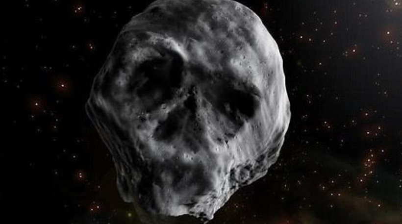 Ο αστεροειδής… «νεκροκεφαλή» επιστρέφει και περνά «ξυστά» από τη Γη! (βίντεο)