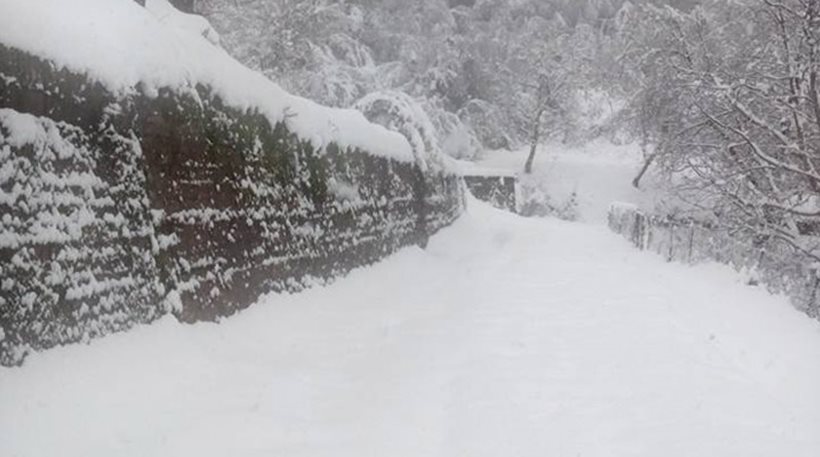 Καλάβρυτα: Χωρίς ρεύμα και νερό εν μέσω χιονιά το χωριό Αροανία