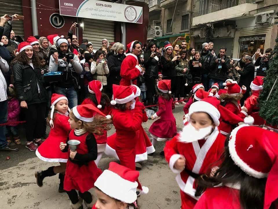 Χαλέπι: Τα πρώτα ελεύθερα Χριστούγεννα εδώ και 6 χρόνια