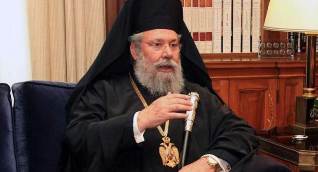 Αρχιεπίσκοπος Κύπρου Χρυσόστομος: «Απειλείται  η εθνική μας φυσιογνωμία από τους μετανάστες που στέλνει η Τουρκία»