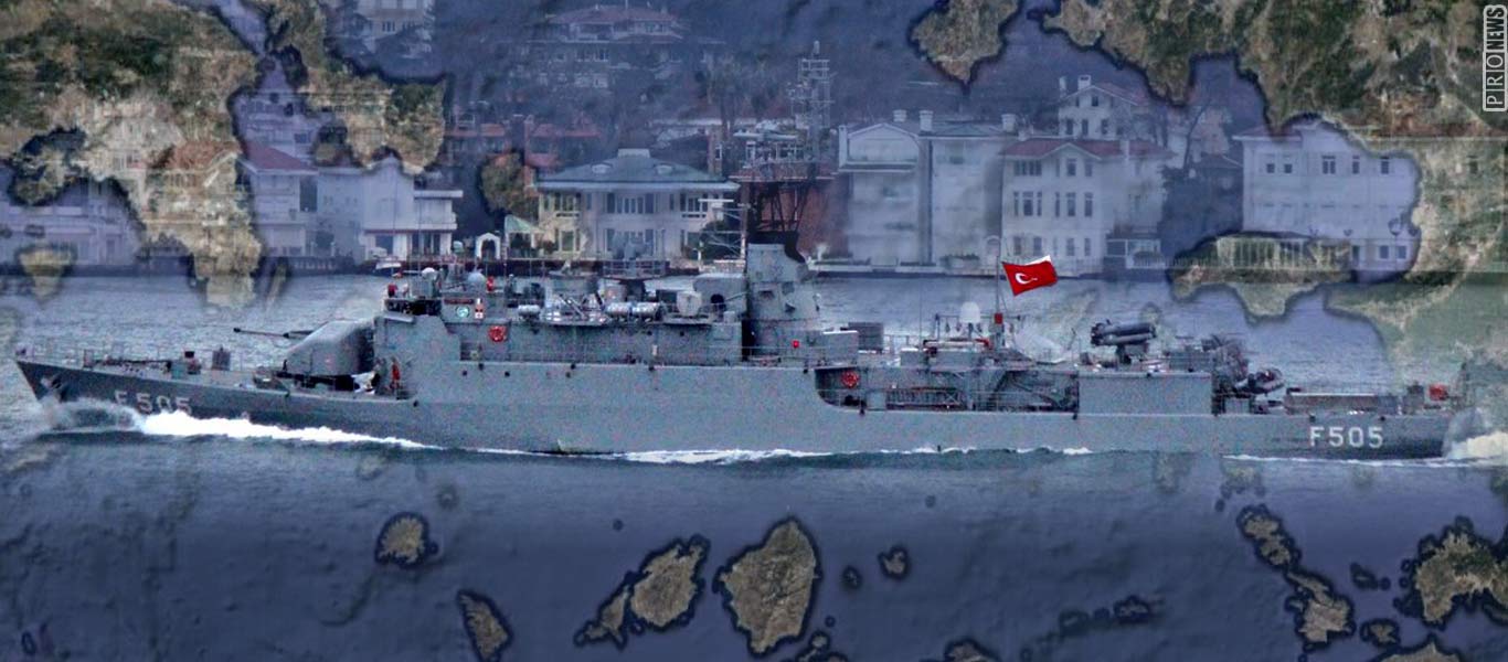 Τουρκική κορβέτα διέπλευσε ανενόχλητη όλο το Αιγαίο και έφτασε στις ακτές της Αττικής! (βίντεο)
