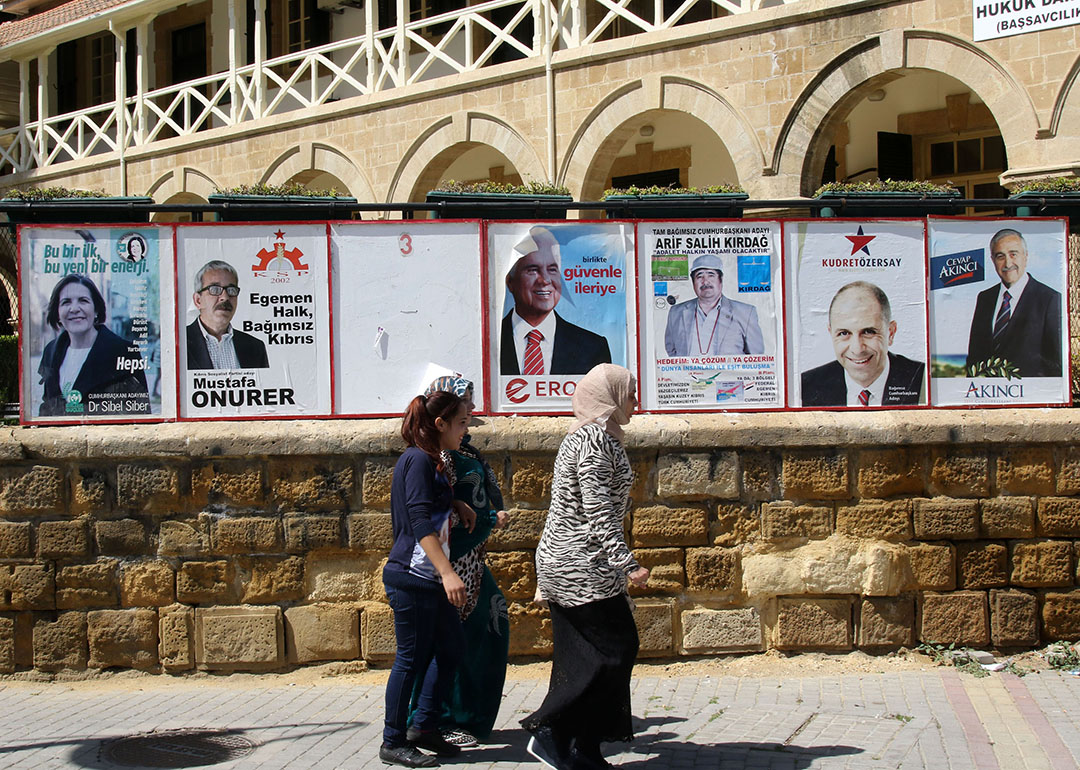 Ψευδοκράτος: Το δεξιό κόμμα Εθνικής Ενότητας προηγείται στις ψήφους των σημερινών εκλογών