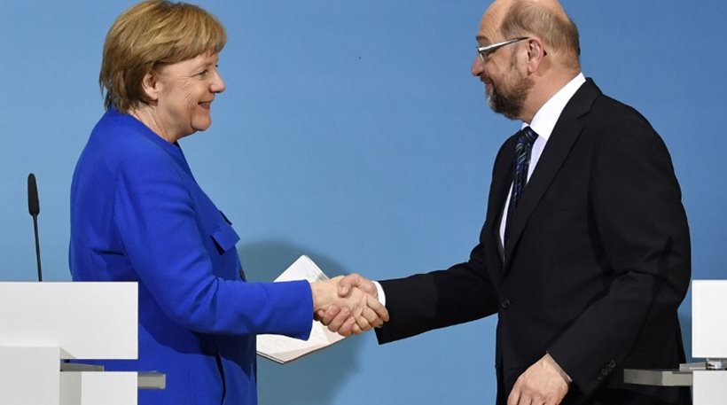 Ένας στους δύο Γερμανούς θεωρεί κακή λύση τον «μεγάλο συνασπισμό» για την κυβέρνηση