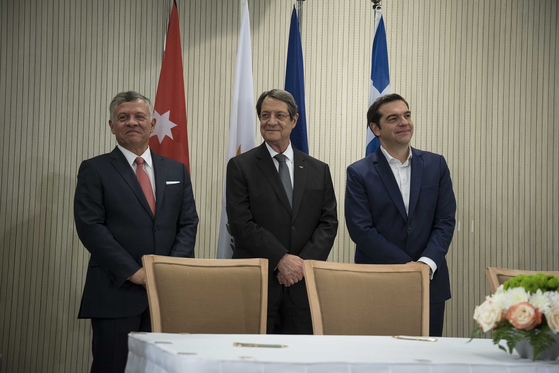 Λευκωσία: Οι τρεις συμφωνίες που υπέγραψαν Ελλάδα-Κύπρος και Ιορδανία