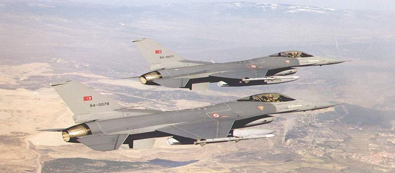 Εικονική αερομαχία ελληνικών και τουρκικών F-16 στο Αιγαίο – Οπλισμένα και έτοιμα για όλα αμφότερα τα μαχητικά!