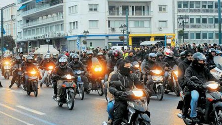 Θεσσαλονίκη: Μηχανοκίνητη αναρχικών πορεία κατά του συλλαλητηρίου