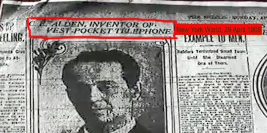 Εφευρέτης το 1906 είχε οραματιστεί το κινητό τηλέφωνο (βίντεο)