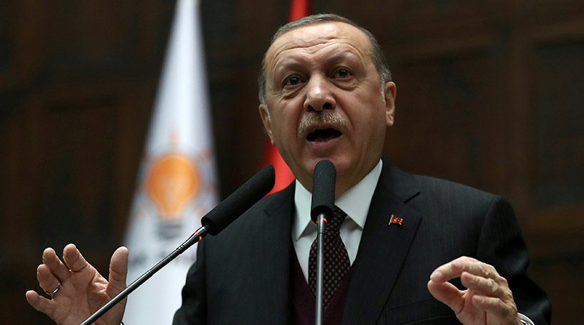 Ρ.Τ.Ερντογάν: «Θα συντρίψω τους Κούρδους της Συρίας μέχρι να μην μείνει τίποτα!»