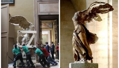 Η Νίκη της Σαμοθράκης στο Λούβρο: Η μεγάλη ιστορία της και το σπάνιο φωτογραφικό υλικό της μεταφοράς της