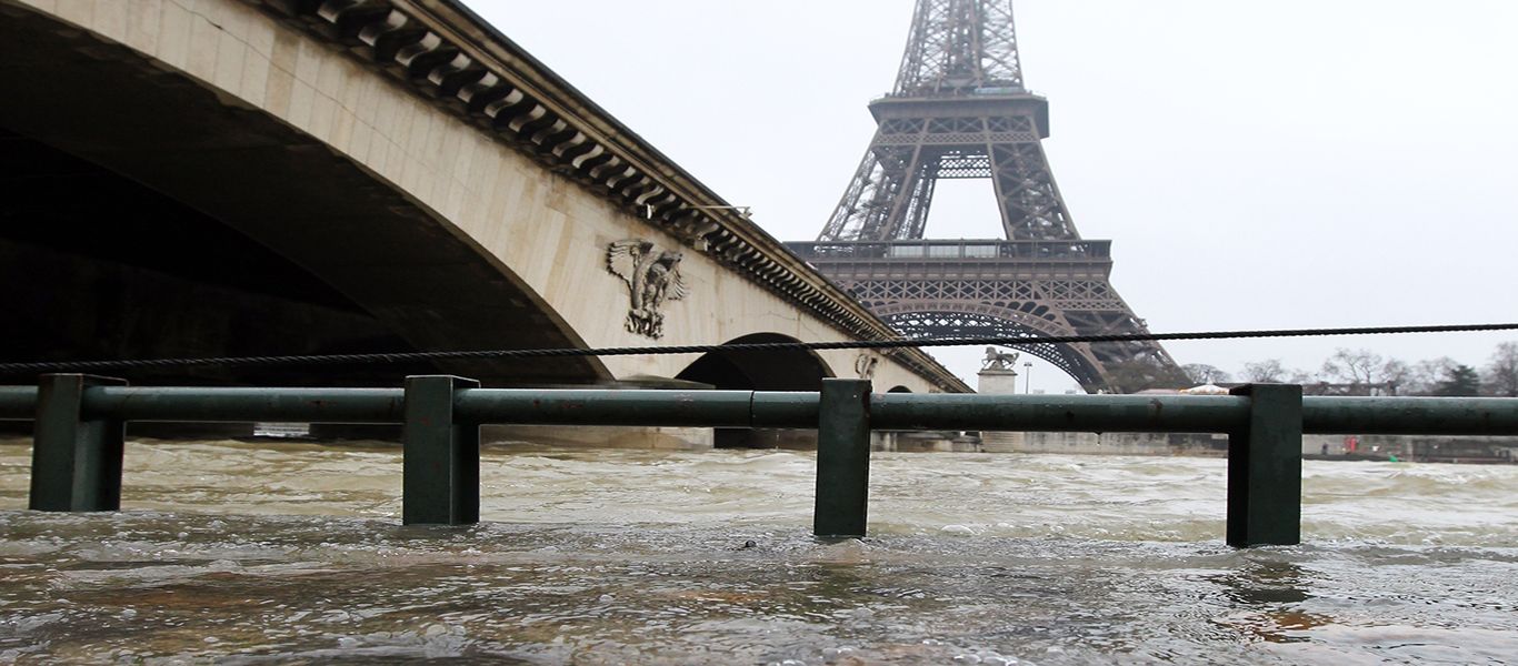 Γαλλία: Ανησυχία από την άνοδο της στάθμης των υδάτων σε Σηκουάνα και Ρήνο