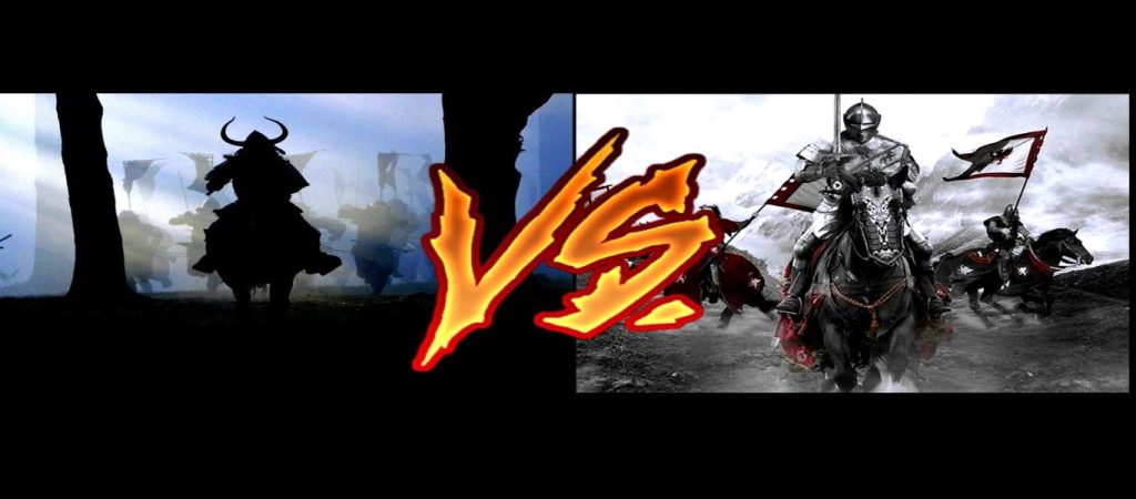Ιππότες εναντίον Σαμουράι – Ποιος θα ήταν ο νικητής της αναμέτρησης; (βίντεο)