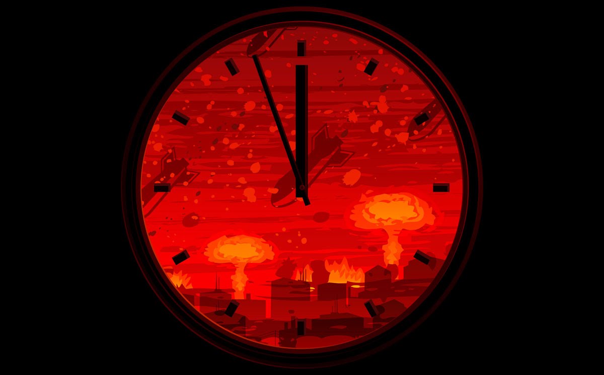 Τριάντα δευτερόλεπτα  πιο κοντά στην καταστροφή: Τι ώρα έδειξε το «ρολόι της Αποκάλυψης»