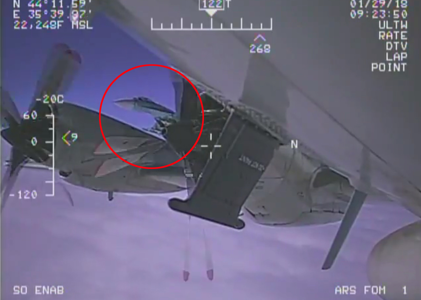 «Κόβουν την ανάσα» τα νέα βίντεο του αμερικανικού Ναυτικού από την αναχαίτιση του EP-3 από Su-27
