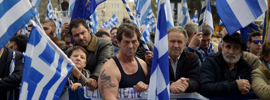 «Πραγματική οργή κατά της κυβέρνησης» είδε το Spiegel στο συλλαλητήριο της Αθήνας