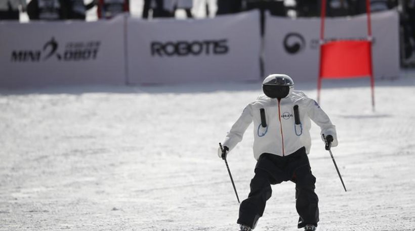 Νότια Κορέα: Ρομπότ σκιέρ έκαναν τους δικούς τους Ολυμπιακούς Αγώνες!
