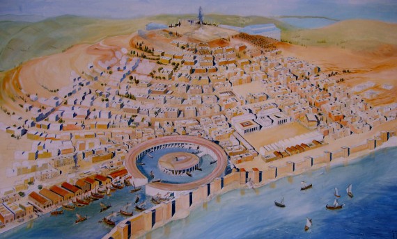Carthage National Museum representation of city