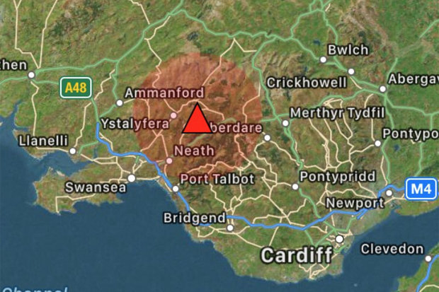 Βρετανία: Πανικός στην Ουαλία από σεισμική δόνηση 4,7 Ρίχτερ!