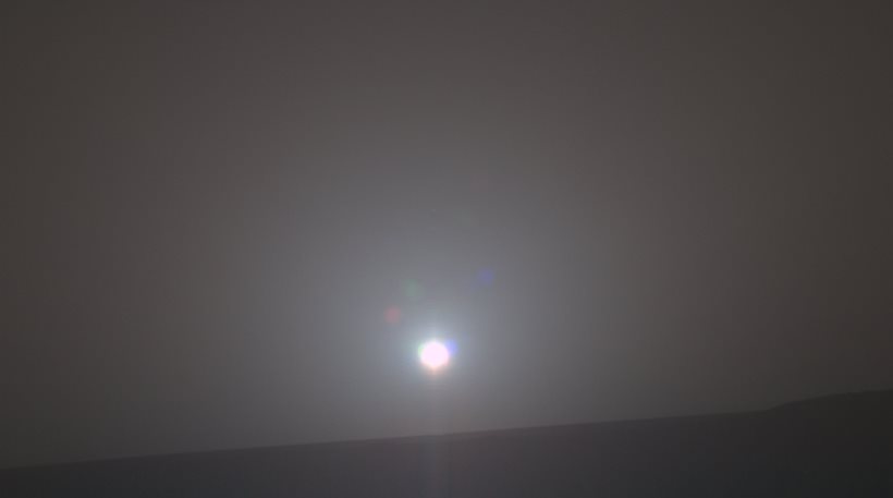 NASA: Ο Ήλιος όπως φαίνεται από την επιφάνεια του… πλανήτη Άρη (φωτό)