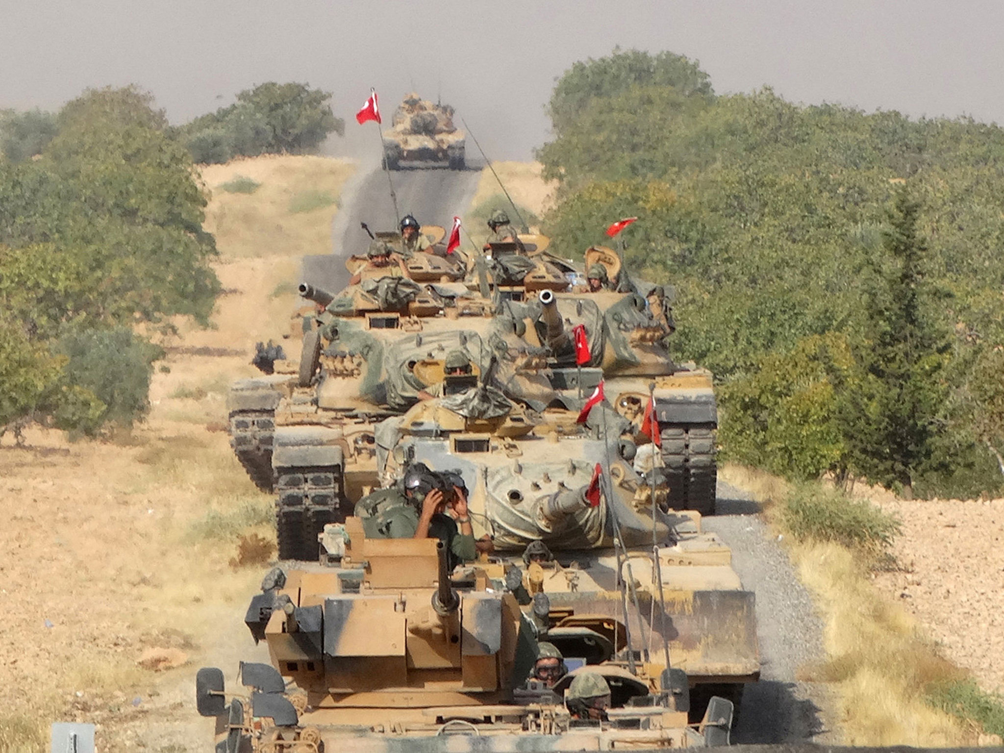 Μετά την συμφωνία Δαμασκού και Κούρδων επλήγησαν από αραβοκουρδικές δυνάμεις στόχοι στη Τουρκία