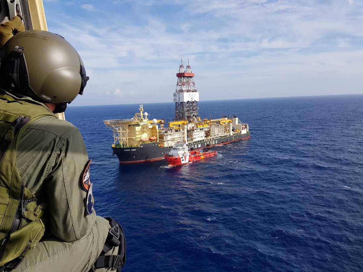 Saipem 12000: Συνεχίζει για 12η ημέρα τις παρενοχλήσεις η Τουρκία στην κυπριακή ΑΟΖ