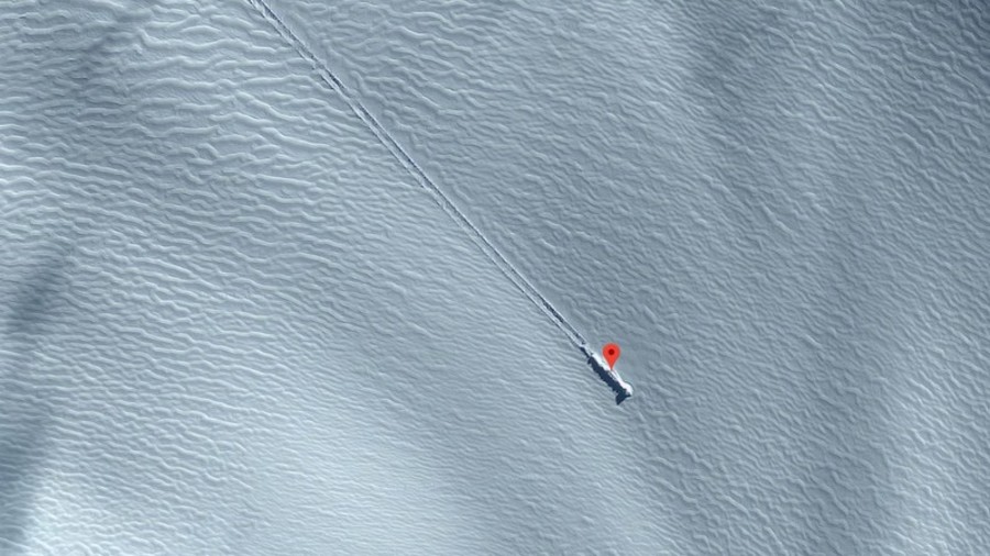 Μυστήριο με δορυφορική φωτογραφία άγνωστου αντικειμένου στην Ανταρκτική