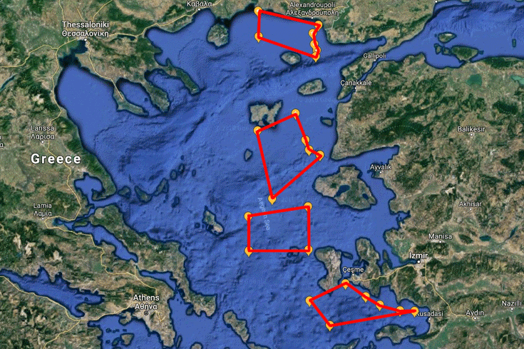 Ελληνική αντεπίθεση – Η Αθήνα έκλεισε με ΝΟΤΑΜ ολόκληρο τον εναέριο χώρο του Ανατολικού Αιγαίου (upd)