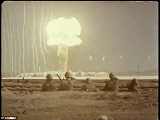 Έγχρωμο βίντεο από όταν οι Αμερικανοί «ράντιζαν» τους στρατιώτες τους με πυρηνική ακτινοβολία