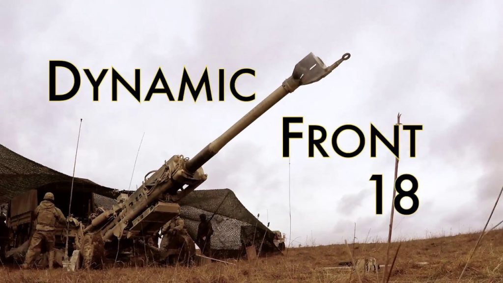 Dynamic Front 18 και το νατοϊκό πυροβολικό εν δράσει (βίντεο)