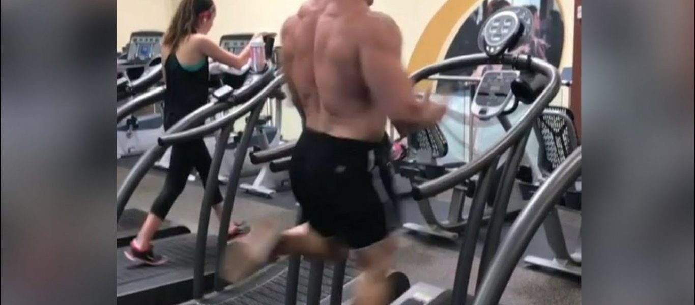Βίντεο: Ανέβηκε στον διάδρομο του γυμναστηρίου και τον… «τερμάτισε»