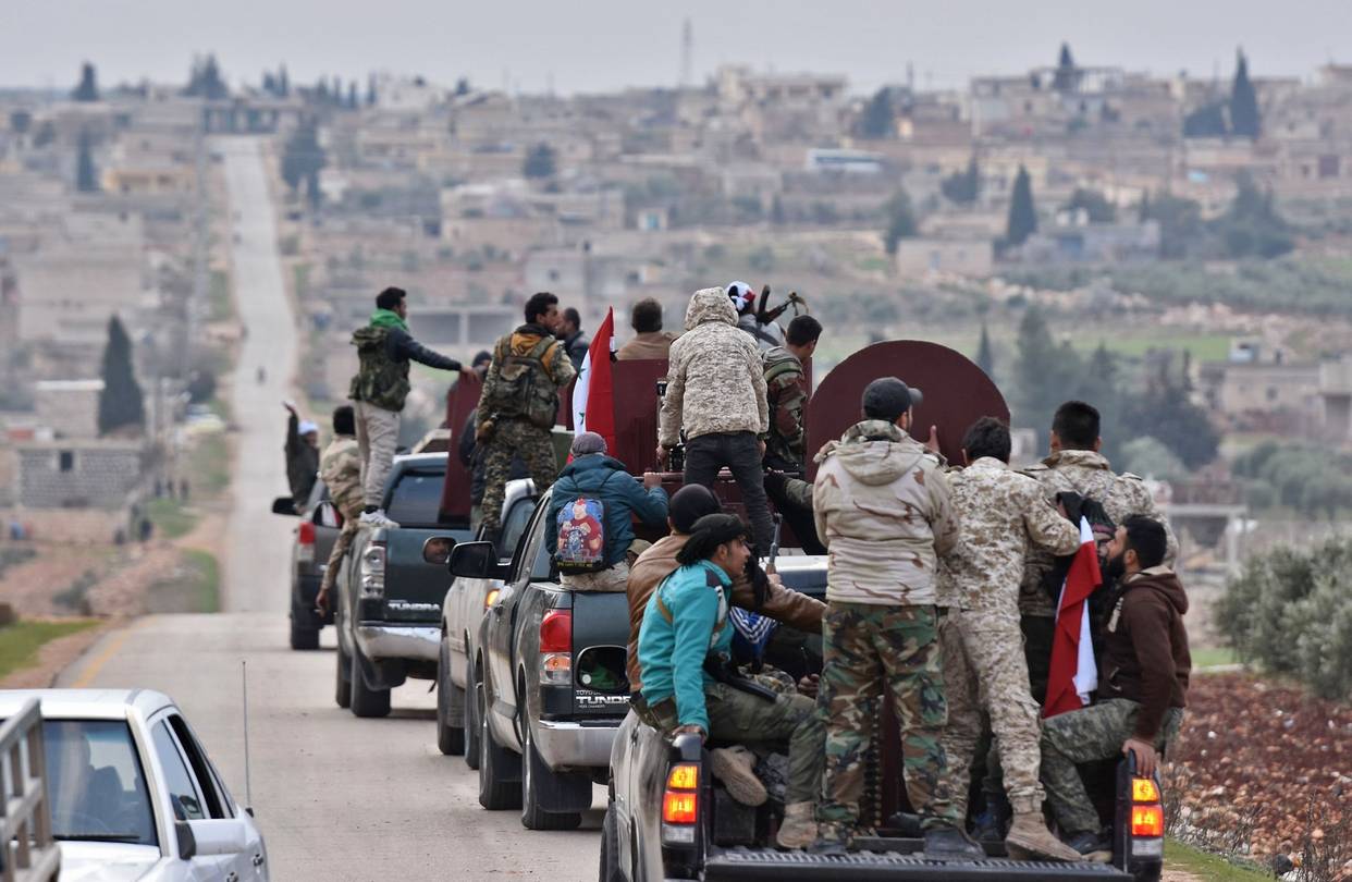 Οι Τούρκοι ισχυρίζονται ότι το YPG εμποδίζει τους άμαχους να φύγουν από την Αφρίν