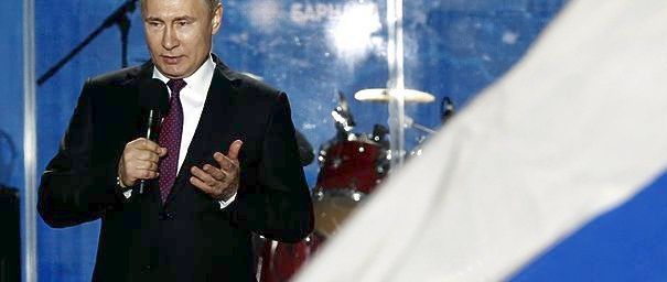 Ρωσία: Στην Κριμαία 4 ημέρες πριν τις Προεδρικές εκλογές ο Βλ. Πούτιν