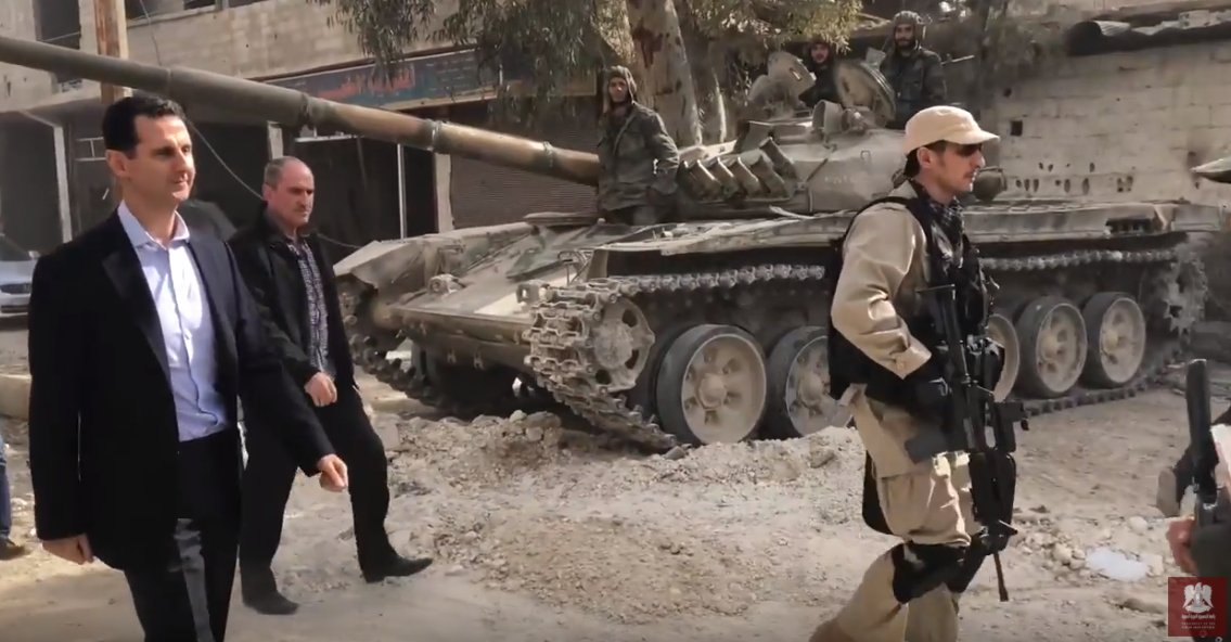 Σπάνια φωτογραφία άνδρα συριακών ειδικών δυνάμεων  της φρουράς του Άσαντ