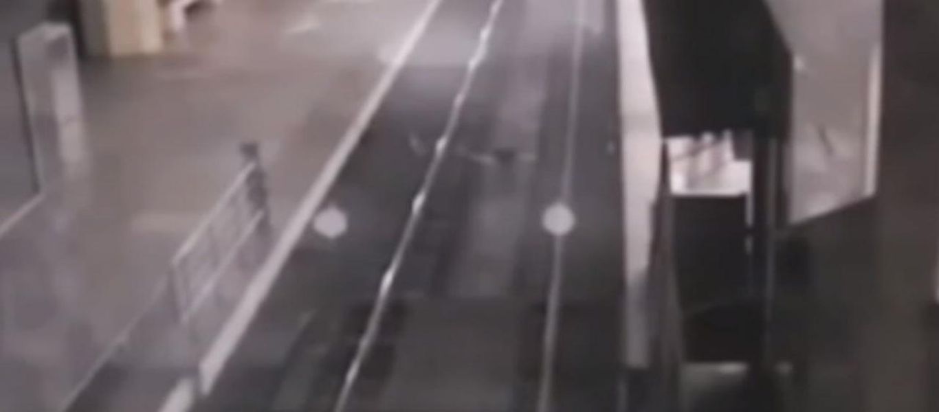 Κίνα: Κάμερα ασφαλείας κατέγραψε τρένο – φάντασμα (βίντεο)